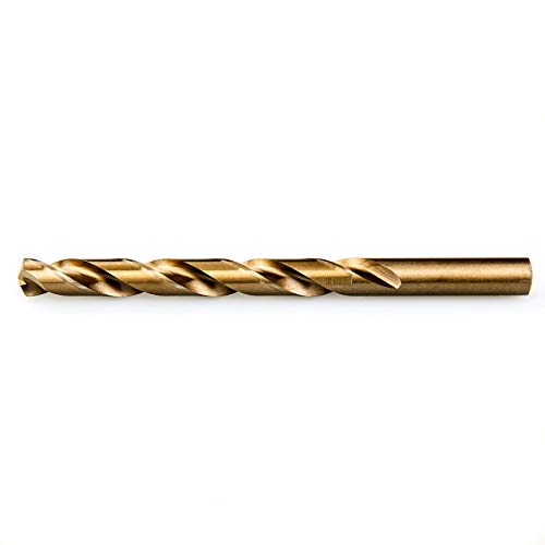 MaxTool 29 Piece Twist Jobber Length Drill Bit Set; 5% Cobalt High Speed Steel HSS M35; 135° Split Point Fully-Ground; JBS35G10R029