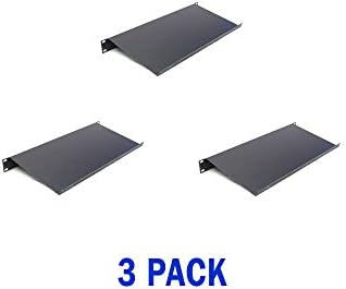 RackSonic Rack Mount KEYBOARD SHELF 19" 1U Rack Space (3 PACK)