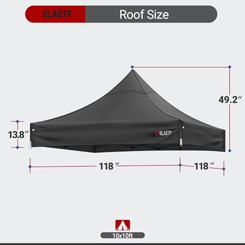 CLAETF 10x10 Canopy Replacement Top Review: Waterproof Pop-Up Tent Cover image 31