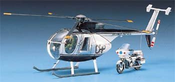 Academy Hughes 500D Police Helicopter