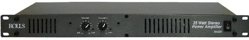Rolls RA235 2-Channel 35W/Channel Amplifier