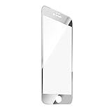 iPhone 6 Plus Screen Protector, iPhone 6S Plus Screen Protector, Electroplating Mirror Effect Film Ballistic Tempered Glass Protector F-color™ Maximum Protection from Bump Drop Scrape 9H Silver
