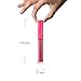 100% PURE Gemmed Lip Gloss (Fruit Pigmented), Moonstone, High Shine, Soft Shimmer, Moisturzing Lip Gloss w/Shea Butter, Vitamin E, (Sheer Mauve Nude) - 0.177 Oz