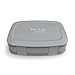 Bentgo Fresh (Gray) – Leak-Proof & Versatile 4-Compartment Bento-Style Lunch Box – Ideal for Portion-Control and Balanced Eating On-The-Go – BPA-Free and Food-Safe Materials