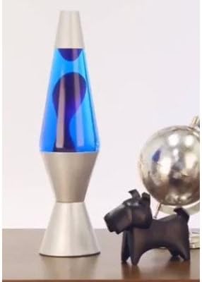 Amazon ラバライト Lava Light Lamp ラバランプ Purple Wax Blue Liquid Silver Base 2118 Choppers テーブルランプ 通販