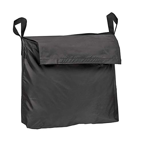 HNYG Wheelchair Backpack Bag - Black - Great Accessory Pack for Your Mobility Devices. Fits Most Scooters, Walkers, Rollators - Manual, Powered or Electric Wheelchairs A808