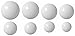 Delrin Coin Ring Making Ball Assortment (8 Balls)