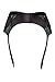 Full Figure Lace Overlay Garter Belt and G-string Set Lingerie
