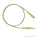 Geekria Audio Cable for Bose SoundSport, SIE2, SIE2I Sport Headphones Replacement Extension Cable / Mobile Headset Extended Cord Wire (Green)
