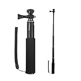 Selfie Stick, Crosstour Action Camera Monopod Extendable Compatible with Crosstour/AKASO/Campark/APEMAN/Gopro Action Cameras
