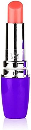 Mini Lipstick Portable Massager Waterproof Electric Wireless Bullet Massager Powder Wand Massagers (blue)