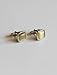 FIZAARO Off-White (Bone) French Cuff Dress Shirt with Cufflinks