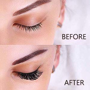Magnetic Eyeliner and Lashes, Magnetic Eyeliner, Magnetic Eyelashes, Waterproof Magnetic Eyelashes With Eyeliner, Eyelashes With Natural Look - Comes With Tweezers