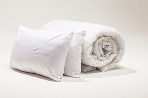 Love2Sleep UNBEATABLE VALUE NON ALLERGENIC POLYPROPYLENE BUNDLE - 15.0 TOG DUVET/ QUILT WITH 2 "WELL STUFFED" PILLOWS - KING SIZE