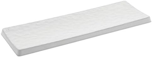 Wasara Natural Sugarcane Rectangular Serving Plate - 12"L x 4"W
