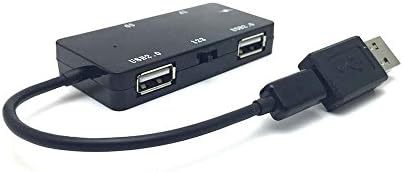 Ruiji Micro USB OTG Charge HUB+Card Reader For Smartphone Samsung Galaxy S3 Nexus 9 and Tablet