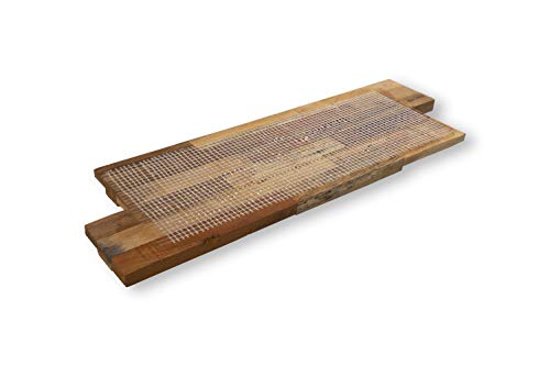 Woody Walls 3D Reclaimed Barn Wood Wall Panels | DIY Glue and Nails Installation | Premium Set of 10 Panels (9.5 sq. ft. per Box) Original Rustic
