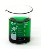 SEOH Beaker Borosilicate Glass Low Form Graduated 10mlPack of 10