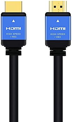 SPEEX HDMI Cable - HDMI 2.0 4K@50/60 (2160p) Ready - High Speed 18Gbps - Gold Plated Connectors - Video 4K 2160p, HD 1080p, 3D - for Xbox PlayStation PS3 PS4 PC Apple TV VR (hdmi2.0b-6Ft)