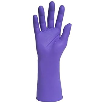 Halyard Health 50603 PURPLE NITRILE Exam Glove, Powder