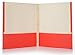 Promarx 2-Pocket 3-Prong Fastners Economy Paper Portfolio, Assorted Solid Colors, 11.5 x 9.5 Inches, Pack of 100