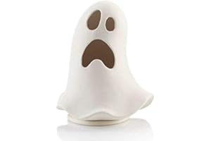 NEW HAMPSHIRE CRAFTWORKS Spooky Ghost Votive Candle Holder - Paint Your Own Ceramic Keepsake