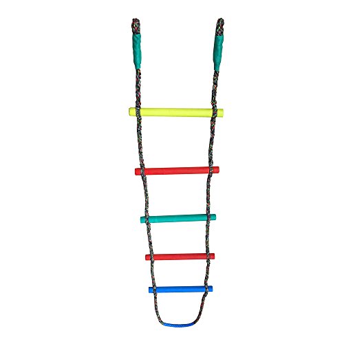 Aoneky 6.5 ft Climbing Rope Ladder (Multi Color)