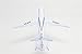 TANG DYNASTY(TM) 1:400 16cm B777-200 El Al Airline Metal Airplane Model Plane Toy Plane Model
