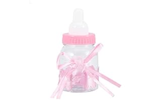 24Pcs Fillable Bottles Sweet Candy Box Baby Shower Party Decorations Wedding Birthday Party()