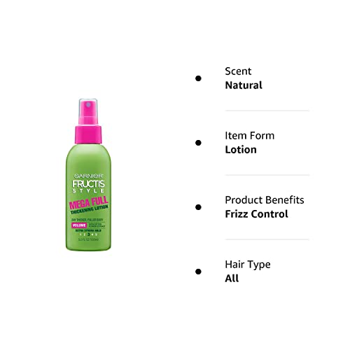 Garnier Fructis Style Mega Full Thickening Lotion for All Hair Types, 5
