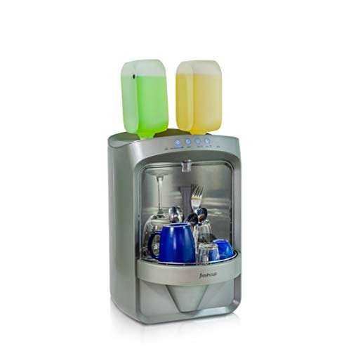 FreshCUP Countertop Dishwasher, Compact Size for Office and Home Use, 3