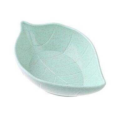 Gravy Boats - 200pcs Plastic Wheat Straw Leaves Chips Snacks Dish Vinegar Seasoning Sauce Storage Trays Plates - Families Stoneware Two Stainless Spoon Heated Glass Plastic Set Black
