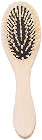 Pinhan Airbag Massage Wooden Comb Hairbrush Hair Brush Natural Wooden larger Handle for men women kids,Black skin + wooden needle