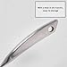 Newness Skimmer Slotted Spoon, Heavy Duty 304 Stainless Steel Slotted Spoon with Vacuum Ergonomic Handle, Comfortable Grip Design Strainer Ladle for Kitchen