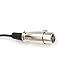SiYear Unbalanced XLR Y Splitter Patch Cable, 1 XLR Female to 2 RCA Male Plug Adapter Cable, 3 Pin XLR mic Splitter,2RCA to XLR 5 FT (1.5m)