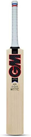 GM Mythos 505 English Willow Cricket Bat for Men | Short Handle| Ready to Play | Lightweight | Free Cover |