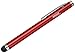 Amazon Basics Capacitive Stylus for Touchscreen Devices - Red