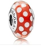 Pandora Disney Minnie's Signature Look Murano Glass 791635