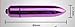 Multi-Speed Mini Electric Massager,Waterproof 10-Frequency Portable Bullet Massager (Purple)