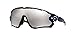 Oakley Mens Jawbreaker Sunglasses (OO9290) Blue/Silver Plastic - Polarized - 31mm