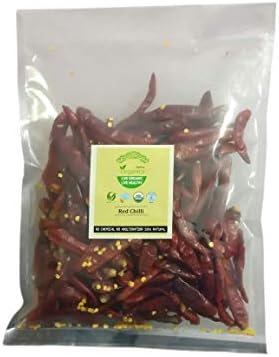 Arena Organica Organic Red Chilli Flakes Pack of 2 Each 100gm (3.52 OZ)