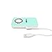 WoneNice Mini USB Bladeless Fan Chargeable Genuine Ultra-Thin Handheld The Ifan Creative Air Conditioning Fan, Battery Operated Summer Personal Pocket Fan (Rechargeable Lithium Battery) (Ching)