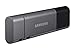 SAMSUNG DUO Plus 32GB - 200MB/s USB 3.1 Flash Drive (MUF-32DB/AM), Silver/Black