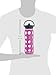 Lifefactory 22-Ounce BPA-Free Glass Water Bottle with Straw Cap and Silicone Sleeve, Huckleberry