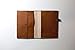 Leather Journal Case with pockets and pen holder, Horween Leather Journal Case, Journal Cover, Notebook, Refillable Journal Cover