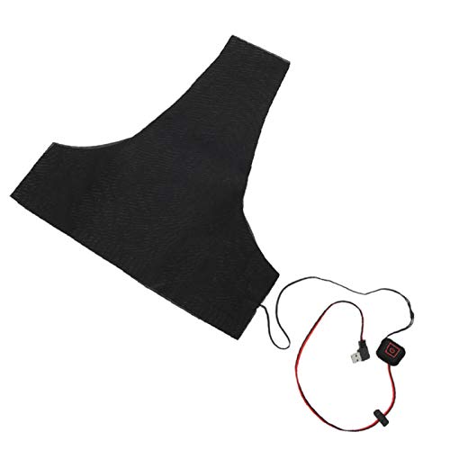 Keenso USB Heating Pad, 5V 2A 8.5W Alloy Fiber Heat Pads Back Pain Relief Washable Warm Clothing Kitski