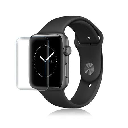 BATOP Apple Watch Screen Protector || hangrui Apple Watch Screen Protector for Apple Watch 4 Series 44/40mm 2.5d Carbon Fiber Tempered Glass Ultra-Thin Screen Films