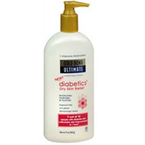 Gold Bond Ultimate Diabetic Skin Relief Lotion, Fragrance Free 13 oz by Gold Bond Ultimate