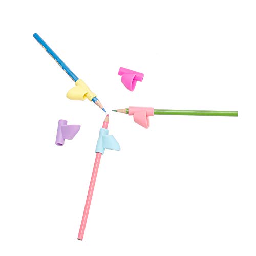 Sanp Pencil Grip Claw,5 Packs Pencil Grip Writing Claw Training Writing AIDS Claw Correction Finger Grip for Kids Preschoolers Children Adults Students -Special Needs - Thumbnail 3