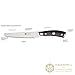 KESSAKU 5-Inch Steak Knife Set - Samurai Series - Forged High Carbon 7Cr17MoV Stainless Steel - Pakkawood Handle with Blade Guard